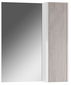 Шкаф-зеркало Uno 60 Дуб серый левый/правый Домино (DU1503HZ) в Надыме - nadym.mebel-74.com | фото