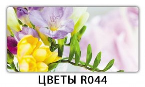 Стол Бриз с фотопечатью Цветы R044 в Надыме - nadym.mebel-74.com | фото