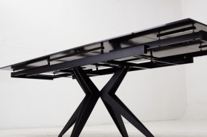Стол FORIO 160 MATT BLACK MARBLE SOLID CERAMIC / BLACK, ®DISAUR в Надыме - nadym.mebel-74.com | фото
