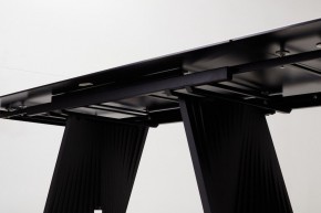 Стол IVAR 180 MARBLES KL-188 Контрастный мрамор, итальянская керамика, ®DISAUR в Надыме - nadym.mebel-74.com | фото