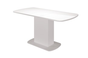 Стол обеденный Соренто 2 раздвижной (Белый) в Надыме - nadym.mebel-74.com | фото