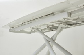 Стол RIVOLI 140 GLOSS LUXURY PANDORA SOLID CERAMIC / WHITE, ®DISAUR в Надыме - nadym.mebel-74.com | фото
