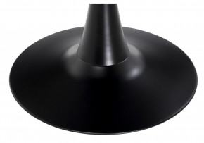 Стол стеклянный Tulip 90x74 black glass в Надыме - nadym.mebel-74.com | фото