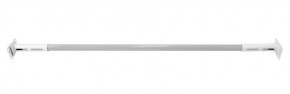 Турник раздвижной 1450-1700 цв. белый-серый FLEXTER PROFI в Надыме - nadym.mebel-74.com | фото