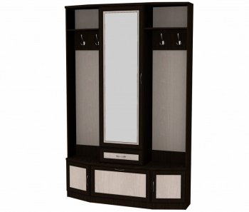 Шкаф для прихожей с зеркалом арт.600 в Надыме - nadym.mebel-74.com | фото