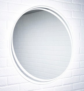 Зеркало Берг 700х700 с подсветкой Домино (GL7055Z) в Надыме - nadym.mebel-74.com | фото