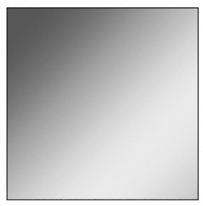 Зеркало Corsica 600х600 black без подсветки Sansa (SB1064Z) в Надыме - nadym.mebel-74.com | фото