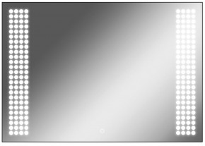 Зеркало Cosmo 100 black с подсветкой Sansa (SC1047Z) в Надыме - nadym.mebel-74.com | фото