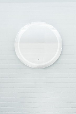Зеркало Gia 75 white с подсветкой Sansa (SGa1044Z) в Надыме - nadym.mebel-74.com | фото