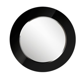 Зеркало круглое черный (РМ/02) в Надыме - nadym.mebel-74.com | фото
