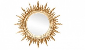 Зеркало круглое золото (1810(1) в Надыме - nadym.mebel-74.com | фото