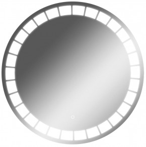 Зеркало Маскат 700х700 с подсветкой Домино (GL7057Z) в Надыме - nadym.mebel-74.com | фото