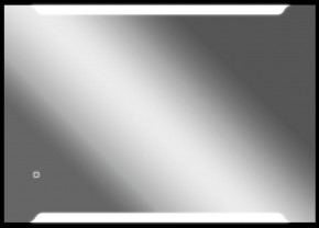 Зеркало Оттава 1000х700 с подсветкой Домино (GL7028Z) в Надыме - nadym.mebel-74.com | фото