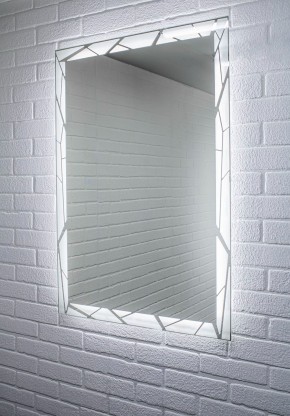 Зеркало Сеул 1000х700 с подсветкой Домино (GL7029Z) в Надыме - nadym.mebel-74.com | фото