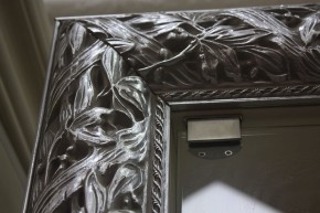 Зеркало Тиффани Premium черная/серебро (ТФСТ-2(П) в Надыме - nadym.mebel-74.com | фото